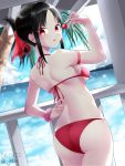  1girl ass bikini jebi kaguya-sama_love_is_war kaguya-sama_wa_kokurasetai_~tensai-tachi_no_renai_zunousen~ looking_at_viewer shinomiya_kaguya swimsuit 