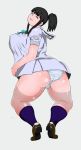 1girl ass breasts fat huge_breasts itou_yukino plump rd_sennou_chousashitsu real_drive thick_thighs thighs