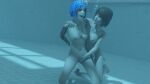  1girl 2_girls 3d arms_behind_back big_breasts blender blue_eyes blue_hair bondage breasts breathplay brown_hair chloe_price drowning female_only fingering human life_is_strange max_caulfield navel_piercing nipples nude nude_female pool pussy sex shaved_pussy short_hair square_enix tattoo underwater underwater_sex vaginal_fingering water weirdoway wet yuri 
