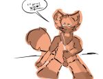  anthro anthro_fox anthro_only balls blush blush blush_lines brown_fur brown_penis creampie cum cum_upwards cumming fox furry furry_only furry_tail hand_on_penis kys male male_focus male_only masturbation nude nude_male original_character penile_masturbation penis penis_grab penis_out pleasure_face pleasured pleasured_face sitting sitting_on_floor testicle white_background 