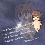  bible_verse english haruka_amami idolmaster nonowa nude zoom_layer 