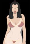  avatar:_the_last_airbender azula big_breasts bikini breasts lipstick 