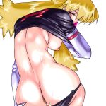  ass blonde_hair breasts cassidy large_breasts nintendo otsukare panties pokemon team_rocket underwear yamato_(pokemon) 