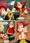  anthro archie_comics bbmbbf blush breasts caught_by_the_tail comic crying furry lying mobius_unleashed paizuri palcomix robotnik sally_acorn sega sonic_(series) sonic_team sonic_the_hedgehog_(series) tears torn_clothing 