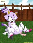  anthro bbmbbf blaze_the_cat breasts cat dildo feline female furry mobius_unleashed nude orgasm palcomix plump_labia pussy pussy_juice sega sex_toy solo sonic_(series) sonic_team sonic_the_hedgehog_(series) spreading 