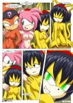  amy_rose anthro bbmbbf breasts cat comic echidna feline female furry glowing_eyes honey_the_cat inju_hunters mobian mobius_unleashed palcomix sega shade_the_echidna sonic_(series) sonic_team sonic_the_hedgehog_(series) 