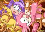  2girls amy_rose anal anthro archie_comics bbmbbf bondage double_penetration furry mina_mongoose mobius_unleashed nude palcomix rape restrained sega sonic_(series) sonic_the_hedgehog_(series) tentacle tentacle_rape tentacles torn_clothes vaginal 