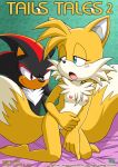  anthro bbmbbf comic cover_page furry genderswap miles_&quot;tails&quot;_prower millie_tailsko mobius_unleashed multiple_tails palcomix sega shadow_the_hedgehog sonic_(series) sonic_the_hedgehog_(series) tail tails_tales_2 