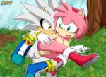  amy_rose anal anal_penetration anthro bbmbbf breasts couple cum cum_in_ass cum_in_pussy cum_inside cumshot embarrassed female furry hedgehog hetero male mobius_unleashed nude orgasm palcomix penetration penis pink_fur pussy pussy_juice sega sex silver_the_hedgehog sonic_(series) sonic_team sonic_the_hedgehog_(series) testicles tree 