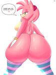  amy_rose big_ass big_butt bubble_ass bubble_butt dat_ass fat fat_ass furry huge_ass huge_butt looking_at_viewer looking_back nude seductive sega sexy sexy_ass sexy_pose sonic_(series) sonic_the_hedgehog_(series) thick_ass thick_thighs tohilewd wide_hips 