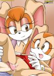  anthro bbmbbf cream_the_rabbit furry mobius_unleashed mother_and_daughter palcomix sega sonic_(series) sonic_team sonic_the_hedgehog_(series) vanilla_the_rabbit 
