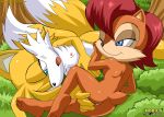  2_girls 2girls 69 anthro anus archie_comics ass bbmbbf canine crossgender female female_only fingering fox furry genderswap masturbation miles_&quot;tails&quot;_prower millie_tailsko mobius_unleashed palcomix sally_acorn sega sonic_(series) sonic_team sonic_the_hedgehog_(series) tail yuri 