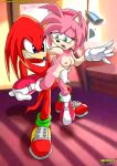  amy_rose anthro bbmbbf female furry hedgehog hetero knuckles_the_echidna male mobius_unleashed palcomix penetration penis pussy sega sonic_(series) sonic_team sonic_the_hedgehog_(series) vaginal vaginal_penetration 