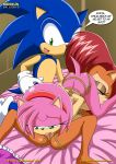  69 amy_rose anthro archie_comics bbmbbf bdsm bondage bound comic dialog hedgehog licking mobius_unleashed nude oral oral_sex palcomix sally_acorn sega sex sonic_(series) sonic_the_hedgehog sonic_the_hedgehog_(series) text the_heat_of_passion tongue 