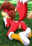  anthro anus archie_comics bbmbbf butt female fiona_fox furry mobius_unleashed palcomix penis pussy raised_tail sega sonic_(series) sonic_team sonic_the_hedgehog_(series) tail vixen 