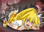  beastiality blonde_hair clothed_sex crying cum cum_in_pussy cum_inside cure_peace dog doggy_position kise_yayoi kneeling precure public rape sex smile_precure! tears tongue top-down_bottom-up vaginal yellow_eyes 