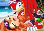  anthro bbmbbf beach breasts echidna female furry hetero knuckles_the_echidna looking_at_viewer male mobius_unleashed nude palcomix penetration pussy sea seaside sega sex shade_the_echidna sonic_(series) sonic_team sonic_the_hedgehog_(series) sunglasses vaginal vaginal_penetration 