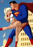  anal bbmbbf breasts dc dc_comics dcau female incest linda_danvers nipples palcomix palcomix_vip supergirl superman superman:_the_animated_series 