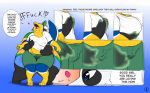    big_breasts breast_expansion breasts canine chubby dog female gillpanda huge_breasts male overweight panda pussy_juice transformation transgender yuri 