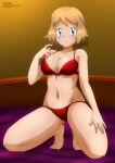  1girl alluring bra creatures_(company) game_freak lingerie panties pokemon pokemon_(anime) serena_(pokemon) zel-sama 