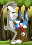  anal anal_sex anthro bbmbbf blue_fur bugs_bunny bunny buster_bunny fur34 fur34* furry gay grey_fur looney_tunes male male_only palcomix rabbit rear_deliveries reardeliveries tiny_toon_adventures tiny_toons warner_brothers yaoi young 