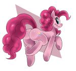  ass blue_eyes butt cutie_mark equine female friendship_is_magic hair horse looking_at_viewer looking_back my_little_pony pink_hair pinkie_pie pinkie_pie_(mlp) pony smile sssonic2 