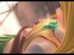 3d blonde_hair breasts game_cg gif konjiki_no_yami nipples nude small_breasts to_love-ru 