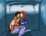  2012 2_girls 2girls breasts brown_hair clothed clothed_female clothed_sex clothes clothing daphne_blake fellatio female female/female female_only fingering freckles french_kiss glasses hairband kissing long_hair nipples orange_hair panties renardart_(artist) scooby-doo shirt shirt_up short_hair velma_dinkley yuri 