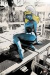 1girl evil-ash2008 female_only smurfette solo_female the_smurfs