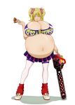 big_breasts breasts chainsaw cheerleader juliet_starling lollipop_chainsaw mr-jolted pregnant weapon 
