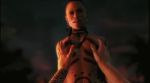 1girl 3d animated bodypaint bracelet breasts citra_(far_cry) citra_talugmai-montenegro dark_skin earrings far_cry far_cry_3 gif jason_brody male/female necklace outdoor outside pierced_ears short_hair tattoo topless