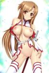  asuna breasts pussy sword_art_online uniform 
