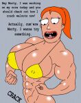  huge_breasts imminent_incest muscular_female rick_and_morty sbb summer_smith 