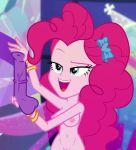  1girl blue_eyes bracelets breasts dildo equestria_girls female female_only friendship_is_magic horsecock_dildo long_hair my_little_pony nude pink_hair pinkie_pie pinkie_pie_(mlp) sex_toy solo standing 