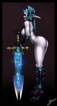  bushido death_knight elf night_elf sword weapon world_of_warcraft 