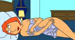  bedsheet covered_pussy covering_breasts family_guy lois_griffin looking_at_viewer 