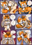  ass breasts butt canine comic cub cute female fox furry lagomorph male male/female miles_&quot;tails&quot;_prower oneirology_experiment oral penis pussy rabbit sega sonic_(series) vanilla_the_rabbit young 