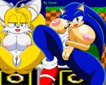  breasts cute furry genderswap miles_&quot;tails&quot;_prower millie_tailsko multiple_tails nipples nobody147 pussy rule_63 sonic sonic_(series) sonic_team sonic_the_hedgehog sonica_the_hedgehog tail 