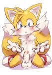  blush canine cub cum dagasi fox humanoid_penis male male_only masturbation miles_&quot;tails&quot;_prower orgasm penis sega solo sonic_(series) testicles young 
