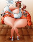  ass bbw big_ass big_breasts breast_expansion breasts butt_expansion female hot huge_breasts inflation spiralingstaircase transformation 
