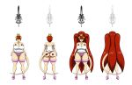  ale-mangekyo ale-mangekyo_(artist) ass big_ass big_breasts breasts cleavage commission demon demon_horns demon_tail female horns kairi keyblade kingdom_hearts solo tail weapon x-blade 