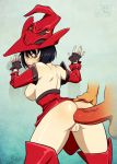  1girl anal ass guilty_gear i-no looking_back my_pet_tentacle_monster penis sideboob 