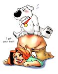 brian_griffin doggy_position family_guy fantasy lois_griffin pain