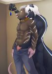 clothing collar confused cute dazed furry gay grope handjob hypnosis hypnotized jailbird male male_only mind_control muscles nude open_pants original original_character pants pendulum penis rat reach_around rodent seductive skunk spiral_eyes topless