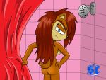  ass sally_acorn shower sonic_(series) tagme 