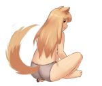  anime ass butt_crush color crush drawing feet furry giantess kitsune male man panties shrunken_man shrunken_men small tail 