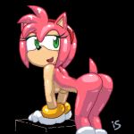  amy_rose ass from_behind sonic_(series) tagme 