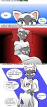 big_breasts blush breasts feline female hayakain huge_breasts kitty_(hayakain) male meme naturally_censored nude ryugou_(webcomic) teo_(hayakain) webcomic
