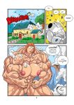 anal brian_griffin crazy_eyes dog_penis family_guy fanatixxx_#4:_muscle_madness_part_2 full-package_futanari futa_on_male lois_griffin meg_griffin muscular_female muscular_male parody reddyheart surprise_buttsex