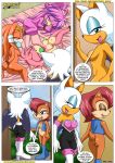 after_sex amy_rose anthro archie_comics bbmbbf bondage bound breasts clothing comic dialog female forced furry gag julie-su mobius_unleashed nude palcomix rape rouge&#039;s_toys rouge_the_bat sally_acorn sega sex_slave slave sonic_(series) sonic_the_hedgehog_(series) text tikal_the_echidna yuri 